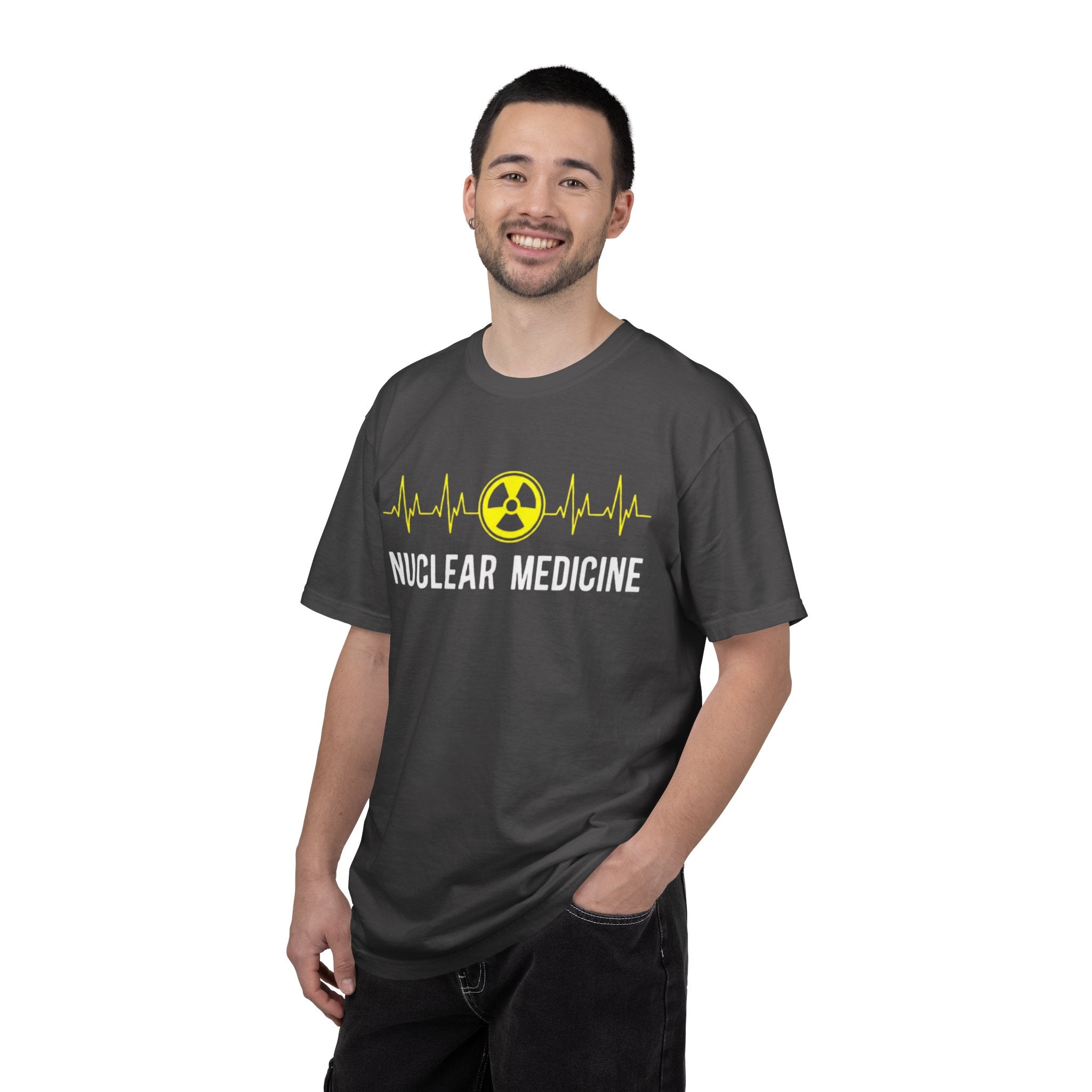 Nuclear Medicine T-Shirt  Radiology Tech ECG Logo Tee