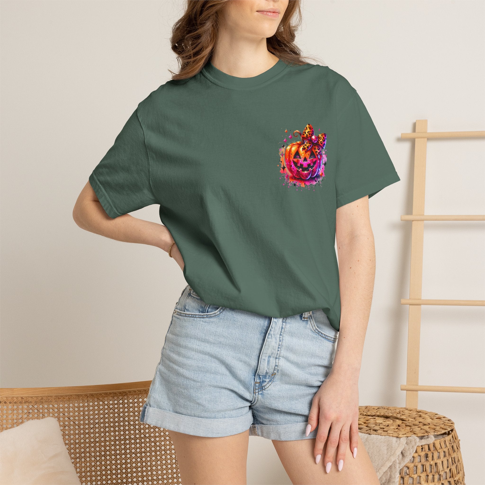 Halloween Pumpkin T Shirt Spooky Season Graphic Tee