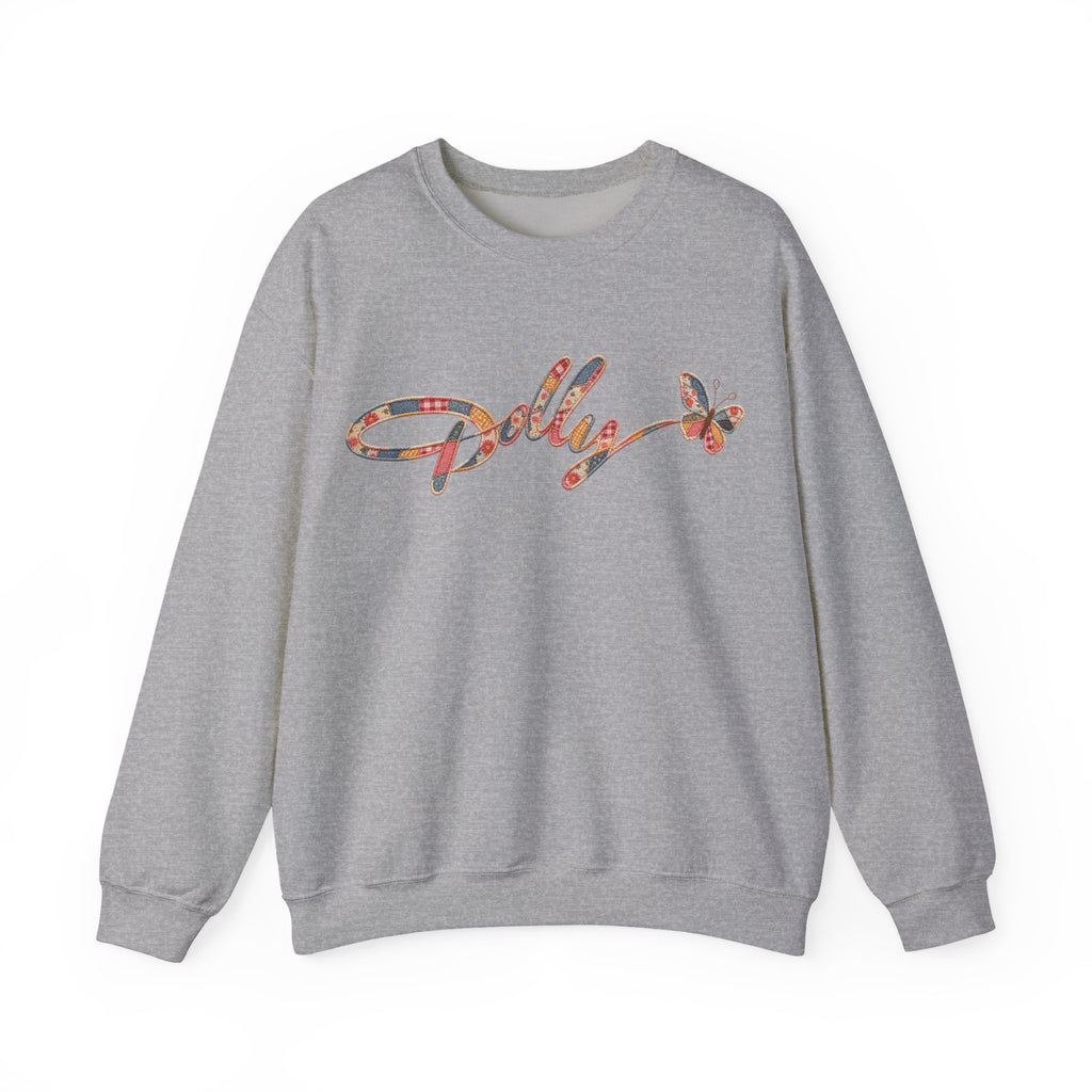 Dolly Floral Script Crewneck Sweatshirt