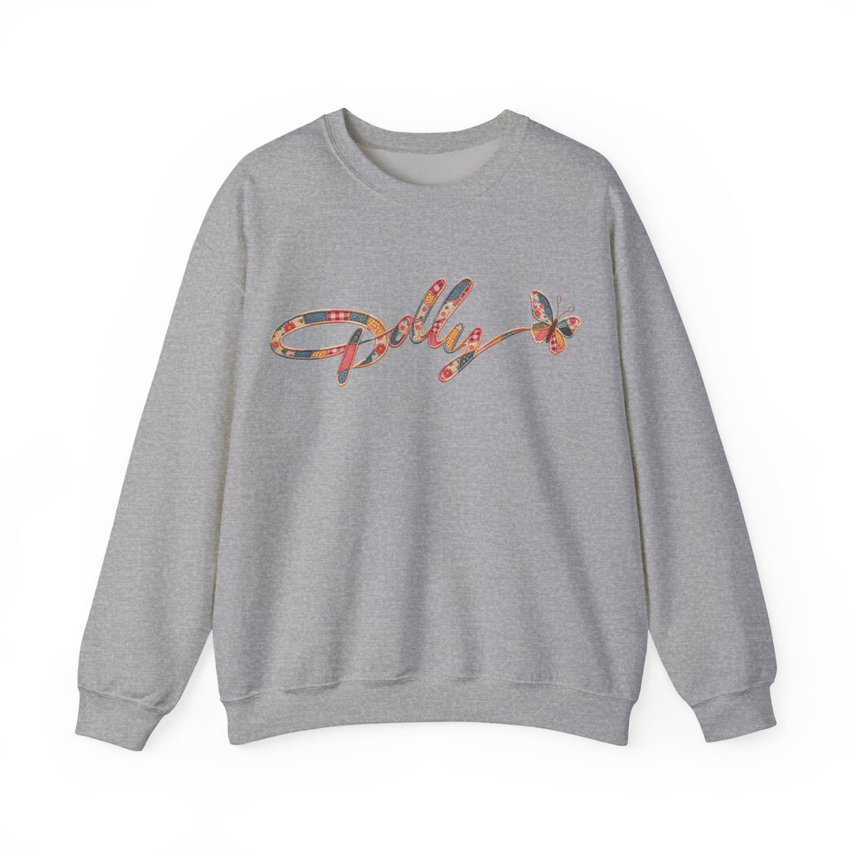 Dolly Floral Script Crewneck Sweatshirt