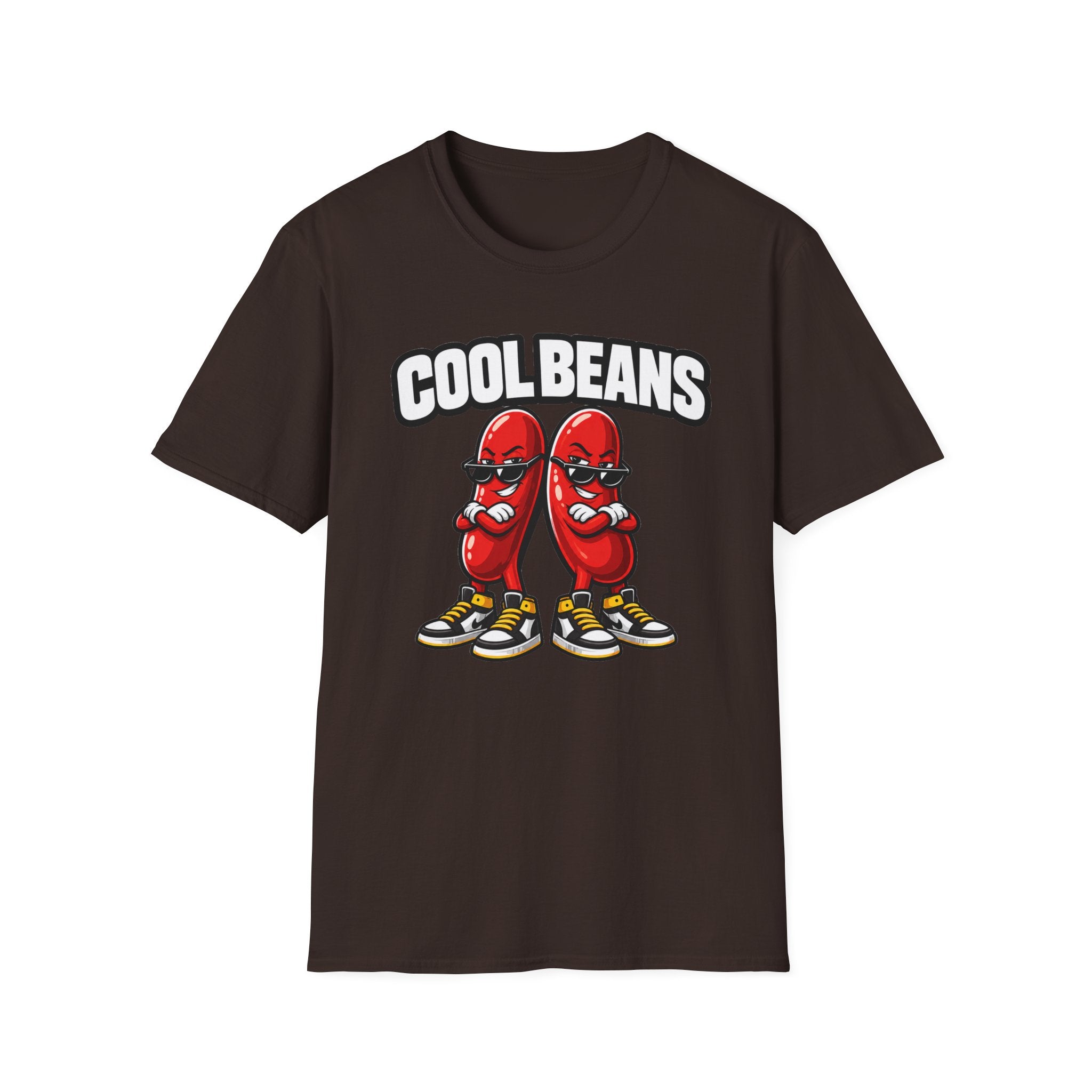 Cool Beans T‑Shirt — Retro Cartoon Funny Graphic Tee