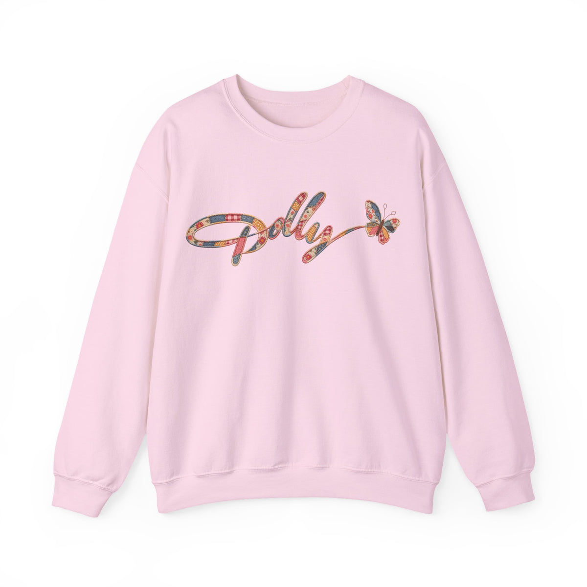 Dolly Floral Script Crewneck Sweatshirt