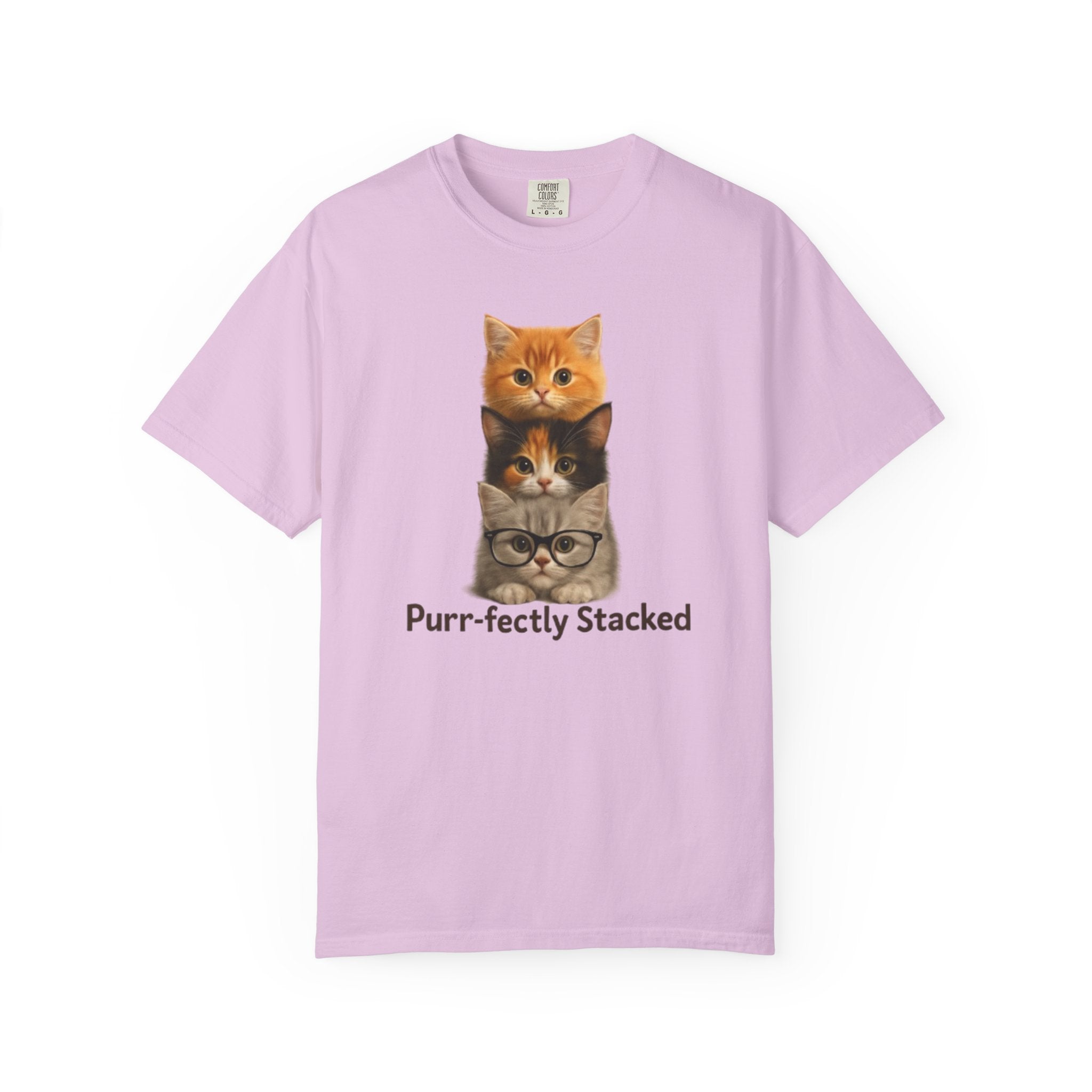 Purr fectly Stacked Cat T Shirt