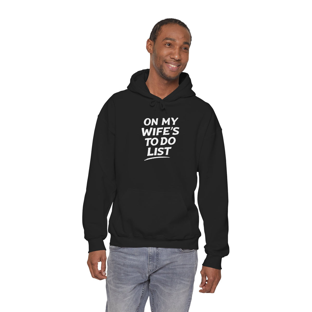 Hoodie On My Wifes To Do List Funny Couples Graphic Hoodie