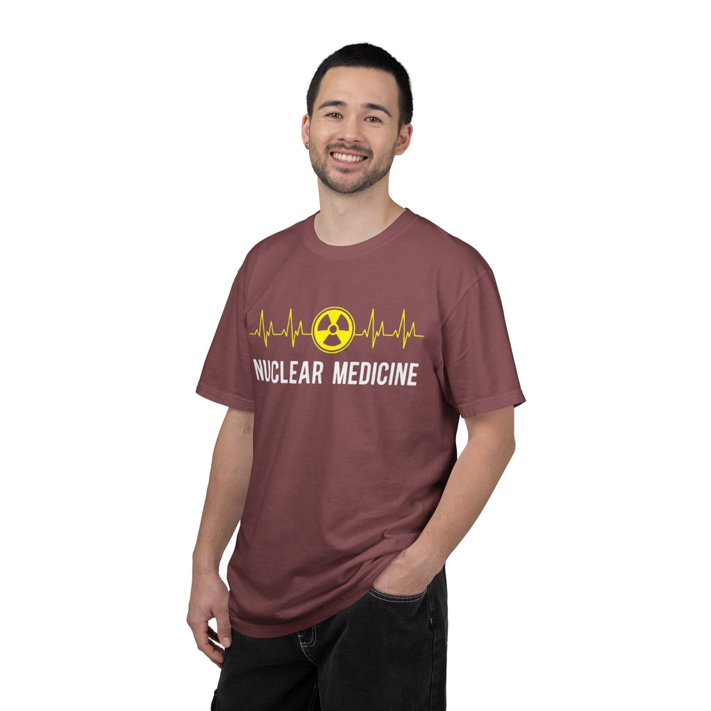 Nuclear Medicine T-Shirt  Radiology Tech ECG Logo Tee