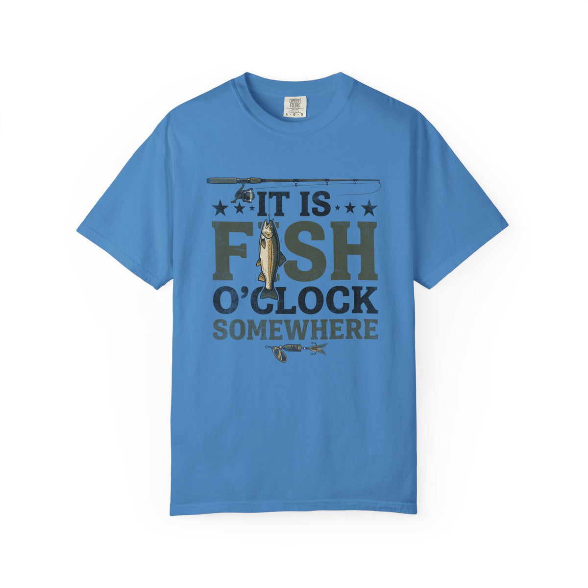 It Is Fish O Clock T Shirt Fishing Graphic Tee