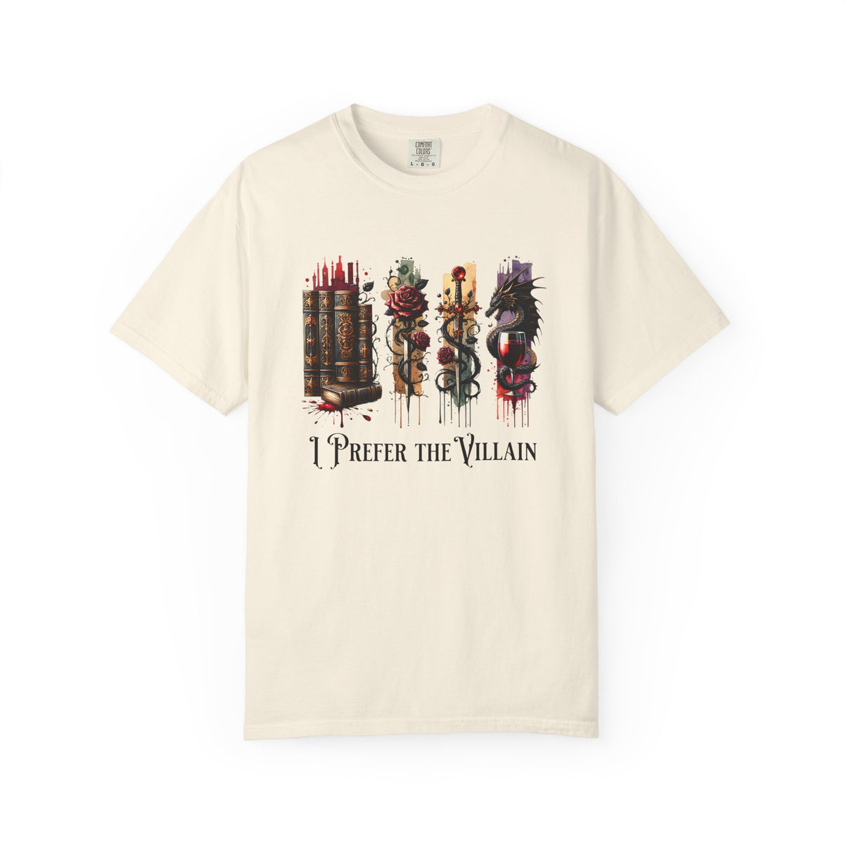Villainous Icons Graphic T Shirt I Prefer the Villain