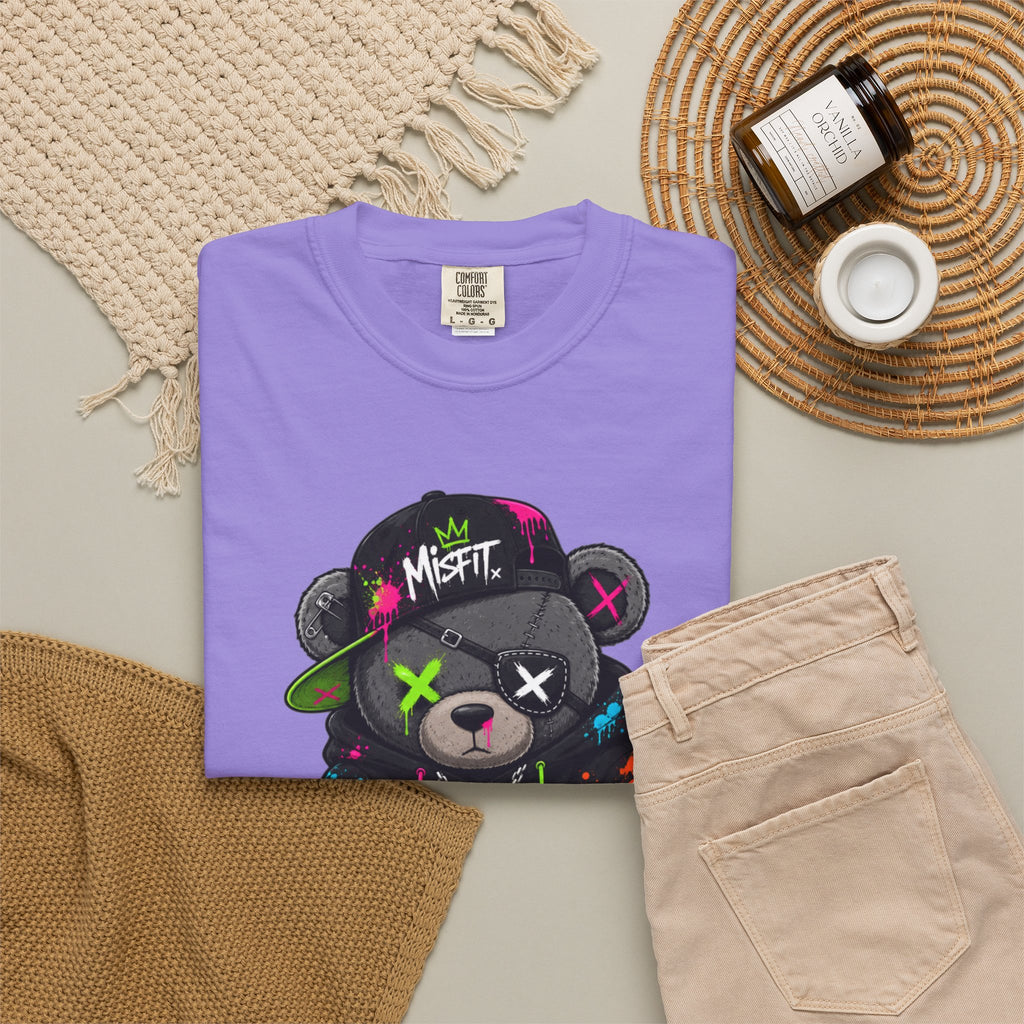 Rebel Graffiti Bear T Shirt