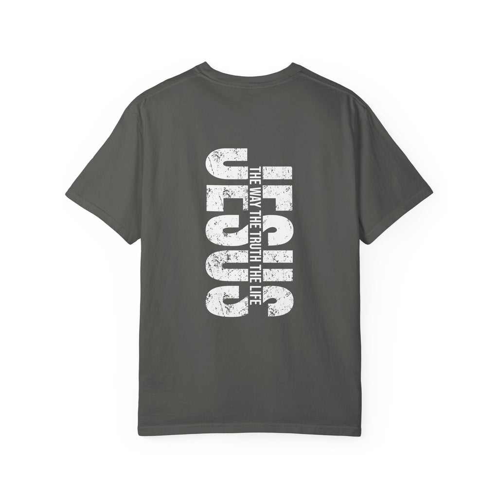 Christian Cross Tee Shirt Jesus Is The Way The Truth The Life Graphic Tee