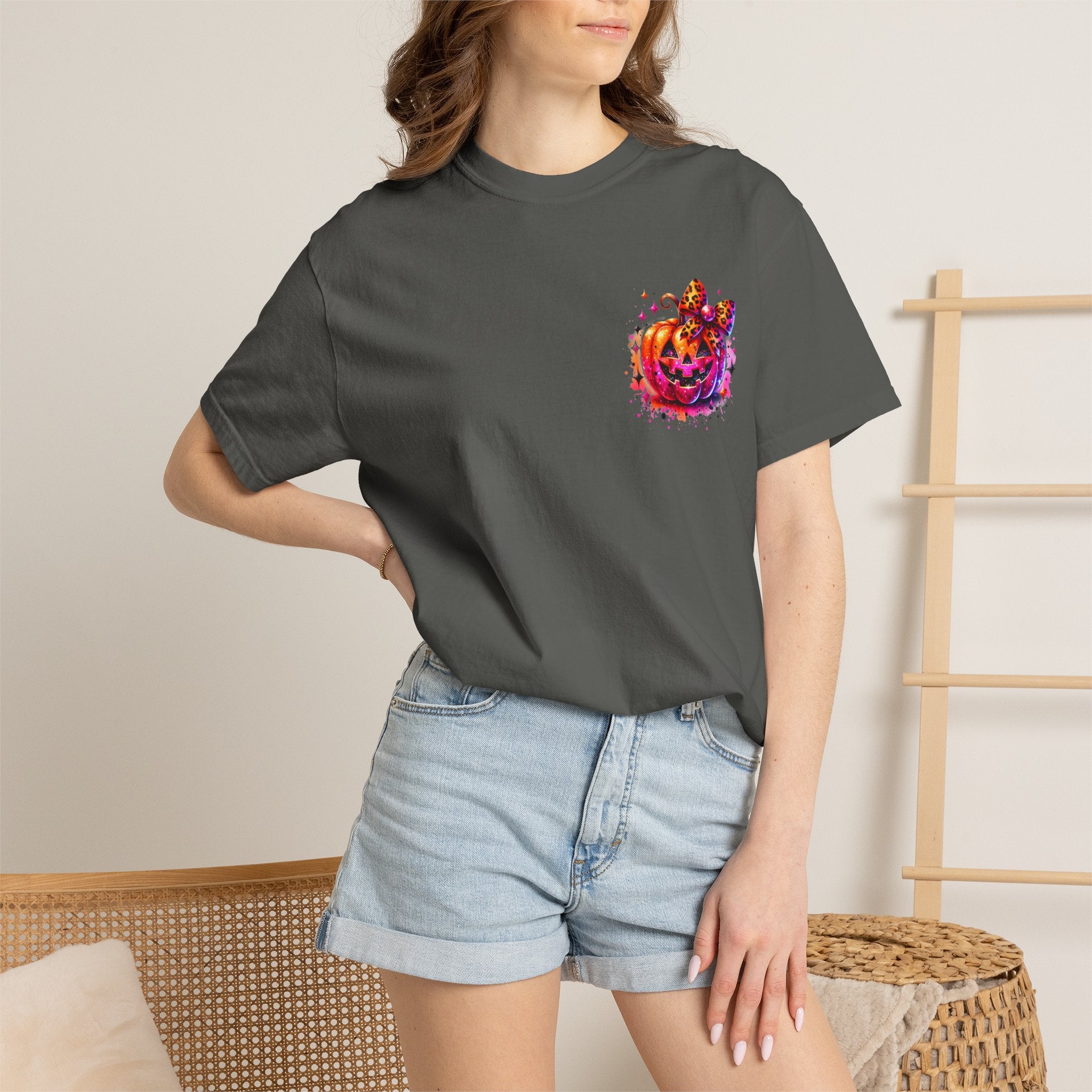 Halloween Pumpkin T Shirt Spooky Season Graphic Tee