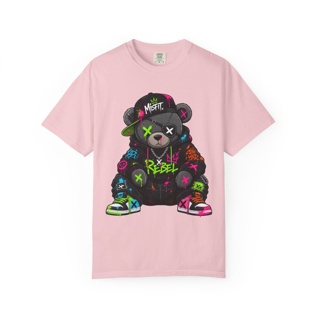 Rebel Graffiti Bear T Shirt