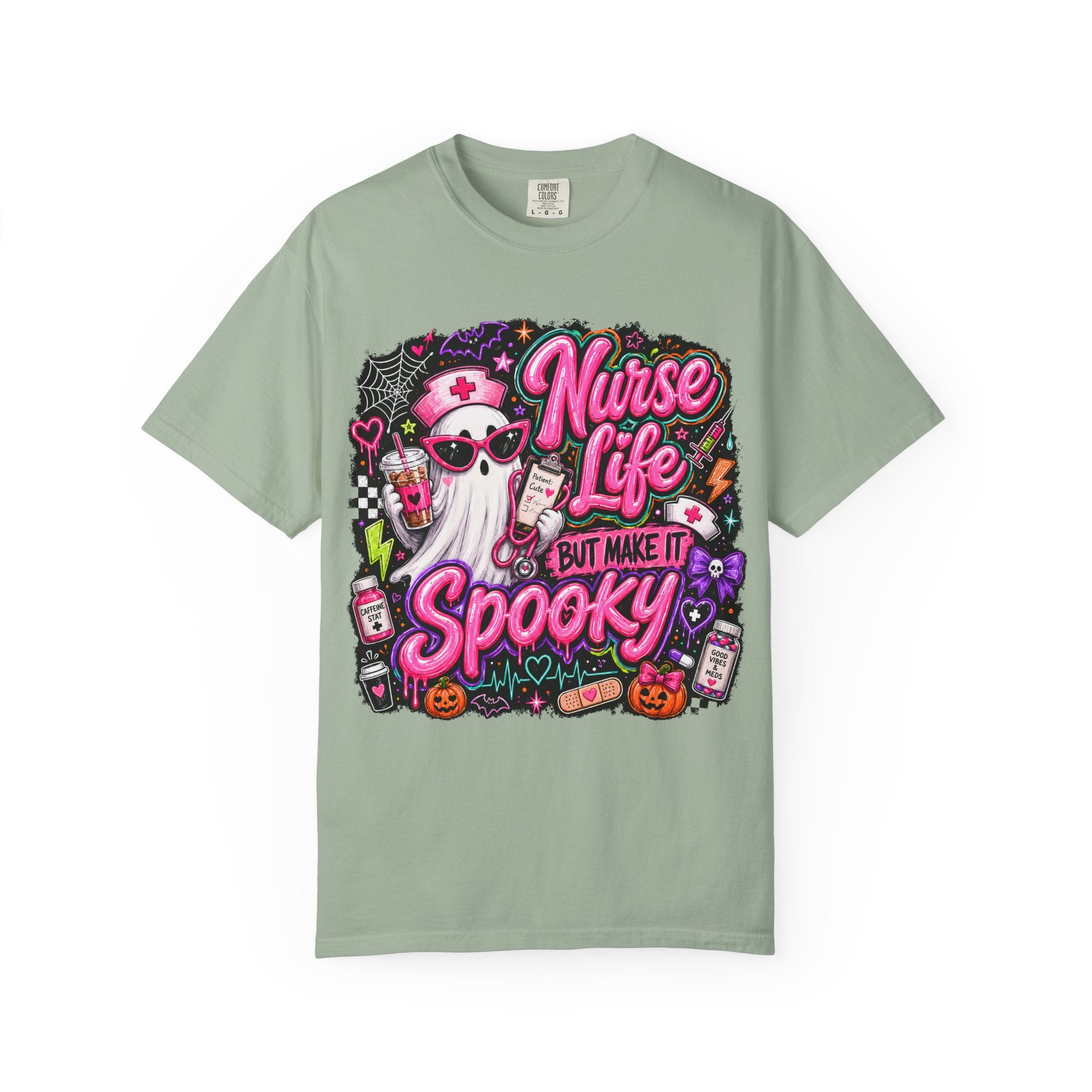 Nurse Life But Make It Spooky Halloween T-Shirt