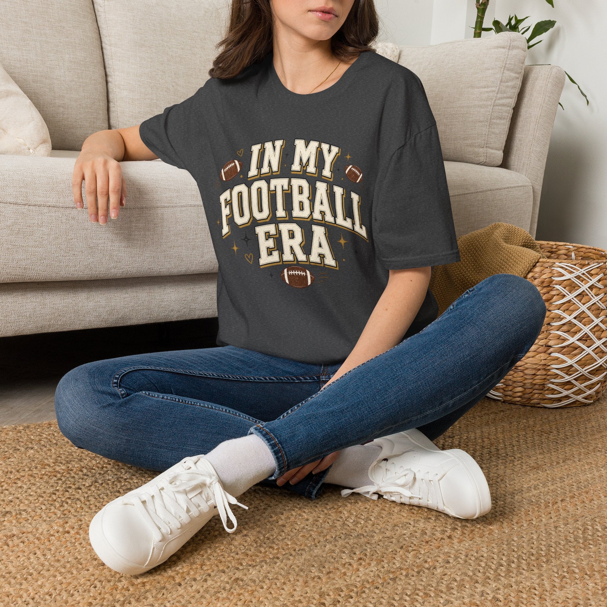 Football Era T Shirt In My Football Era Vintage Fan Tee