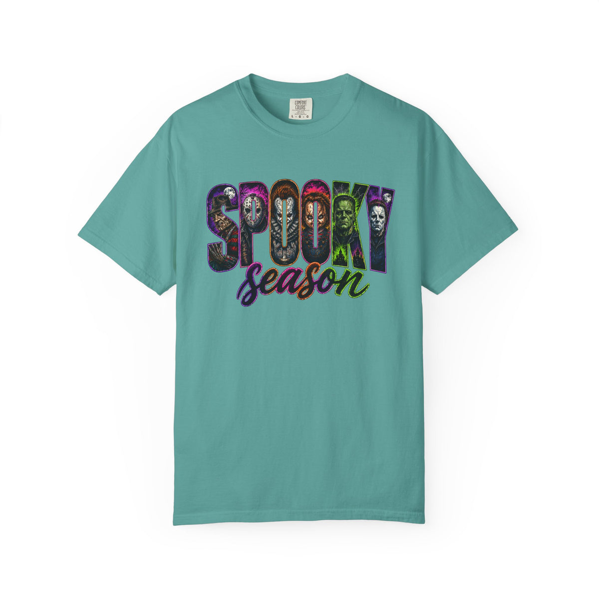 Spooky Season Tee Shirt Halloween Vintage Horror Graphic