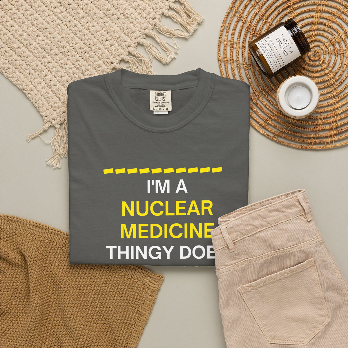 Nuclear Medicine Thingy Doer TShirt Funny Tech Medical Radiology Tee