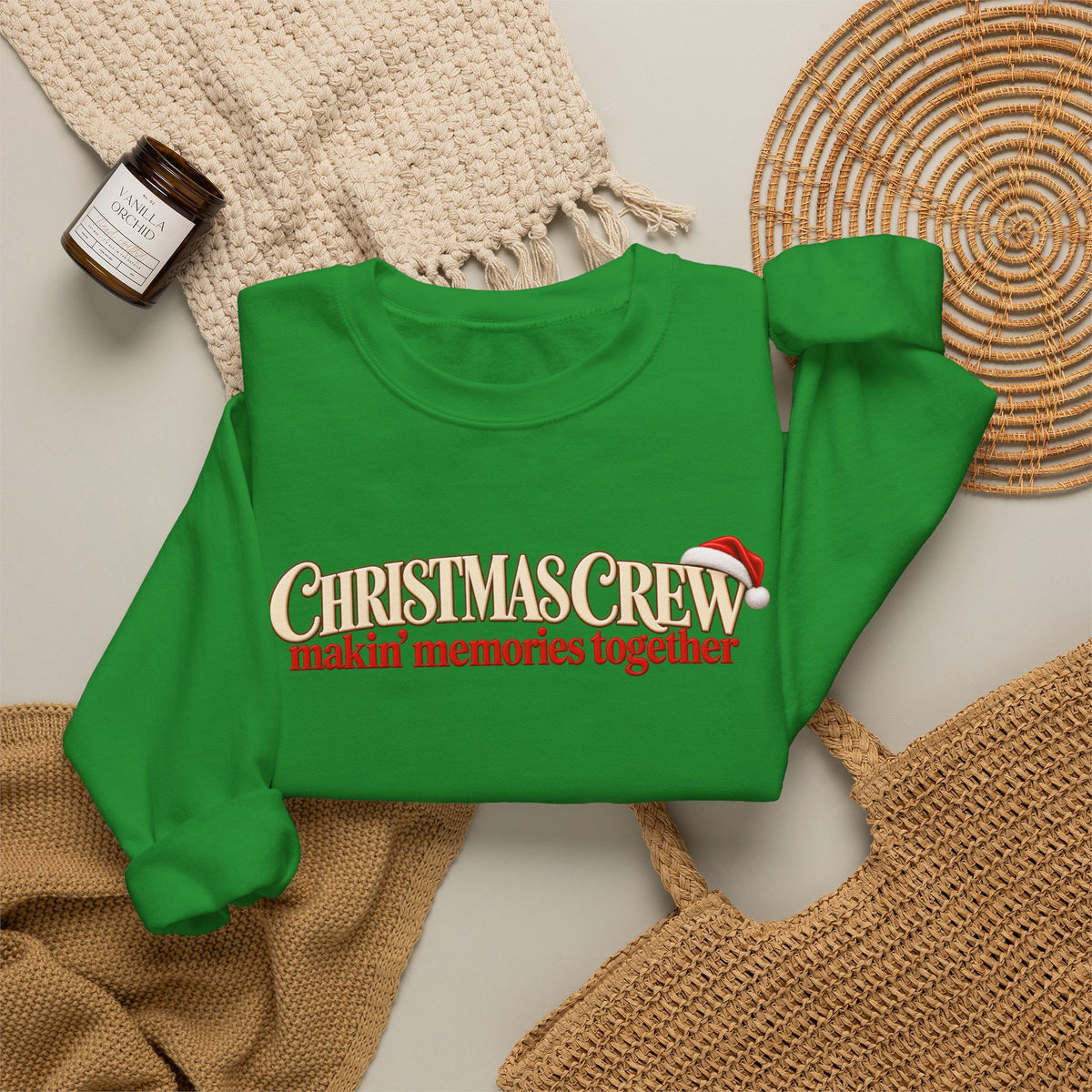 Christmas Crew Sweatshirt, Matching Family Christmas Shirts, Makin Memories Together, Unisex Holiday Crewneck, Christmas Family Outfit