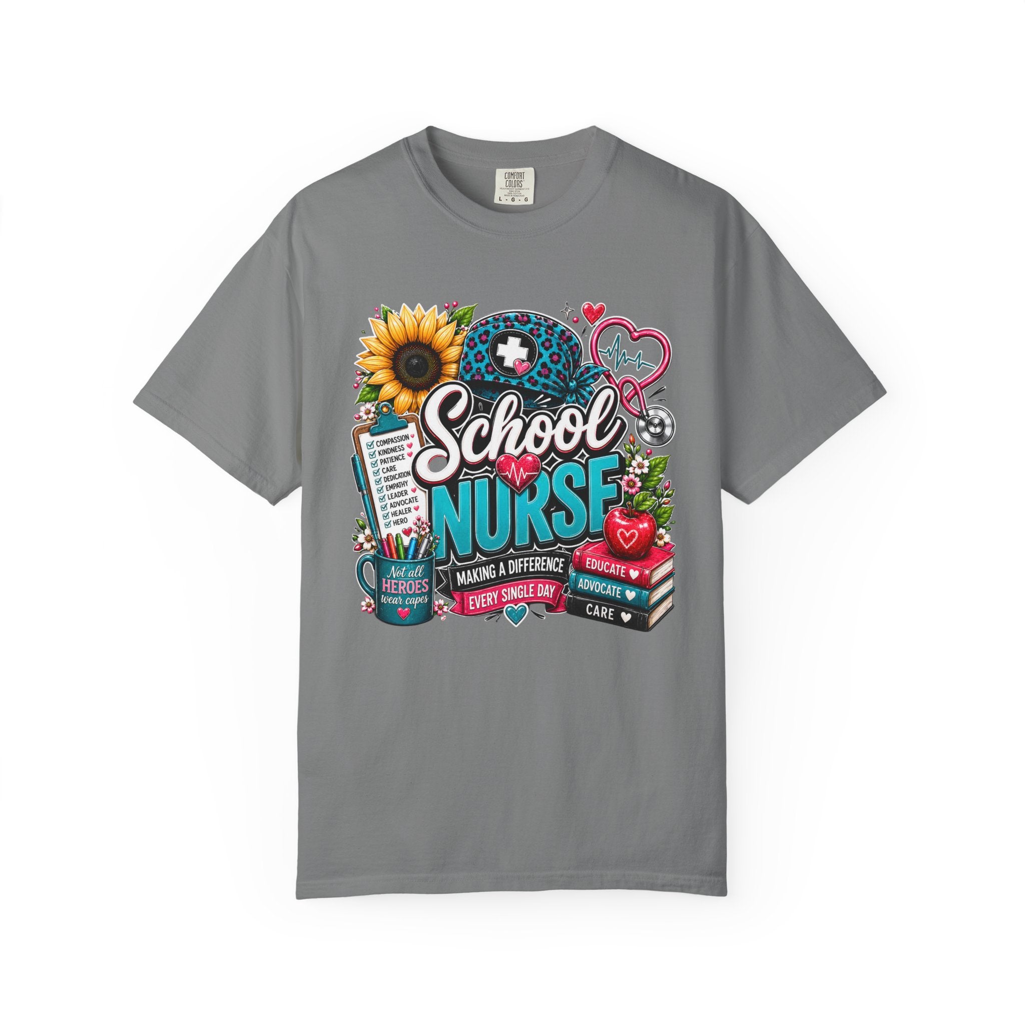 School Nurse T Shirt Making a Difference Graphic Tee