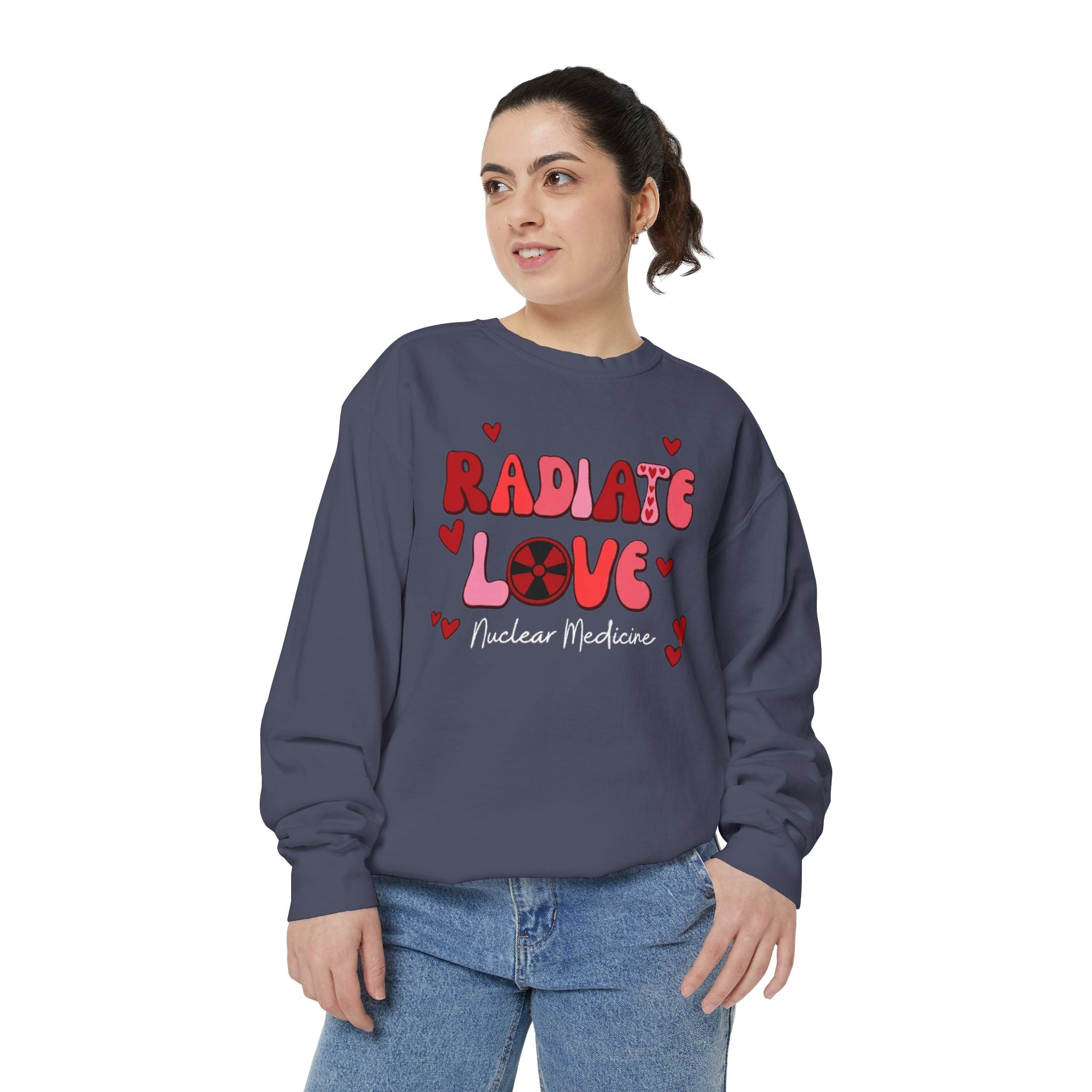 Radiate Love Sweatshirt Nuclear Medicine Crewneck
