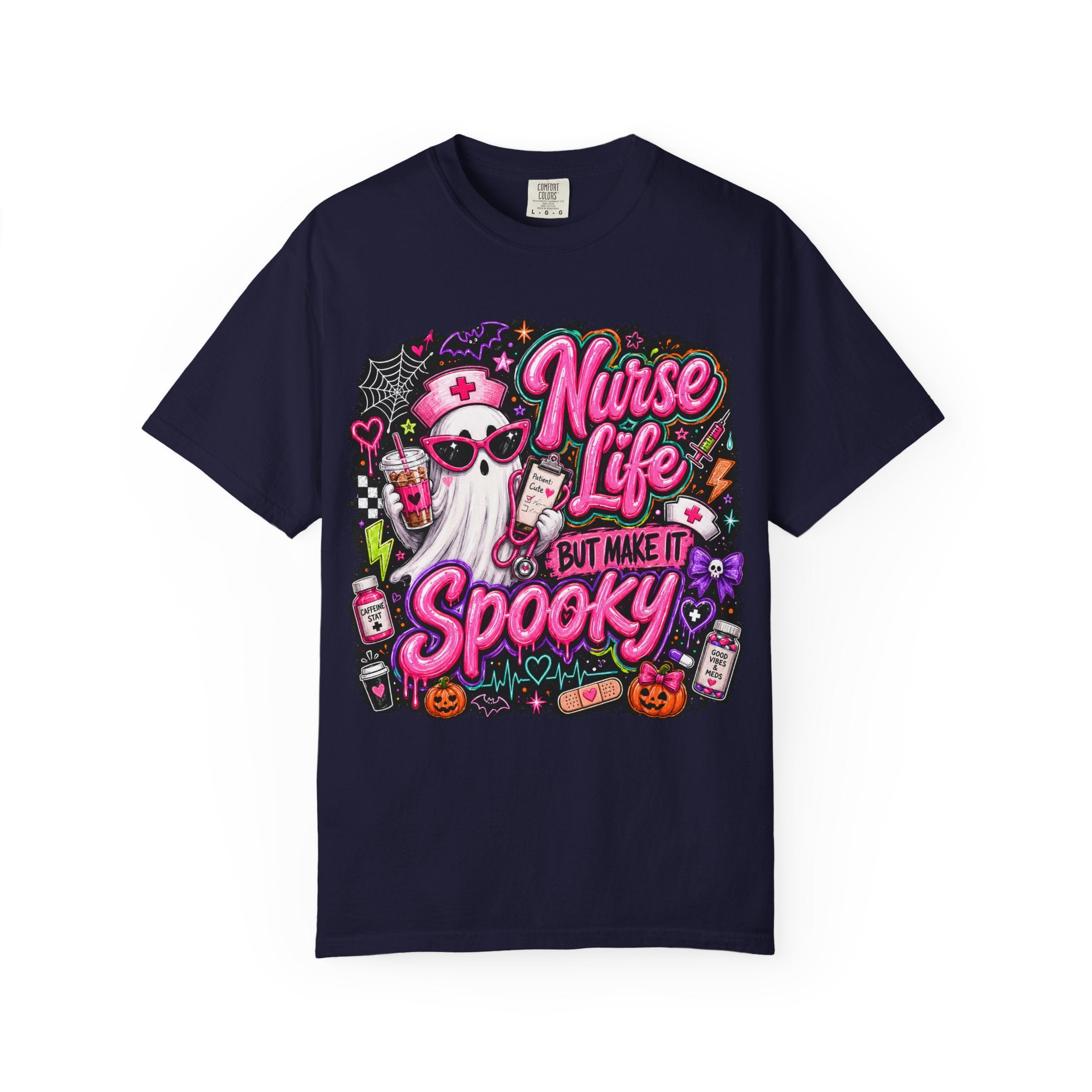 Nurse Life But Make It Spooky Halloween T-Shirt