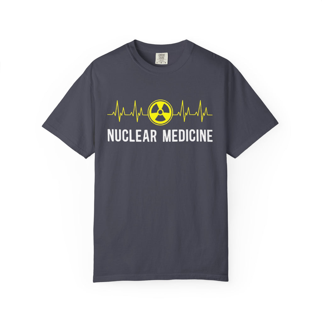 Nuclear Medicine T-Shirt  Radiology Tech ECG Logo Tee