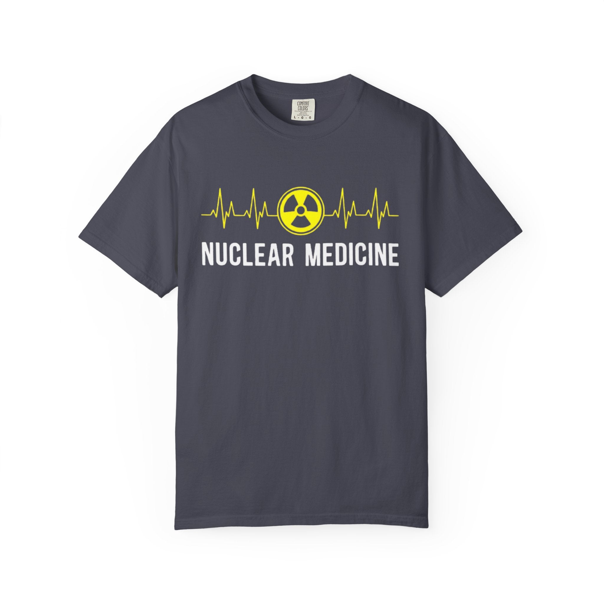 Nuclear Medicine T-Shirt  Radiology Tech ECG Logo Tee