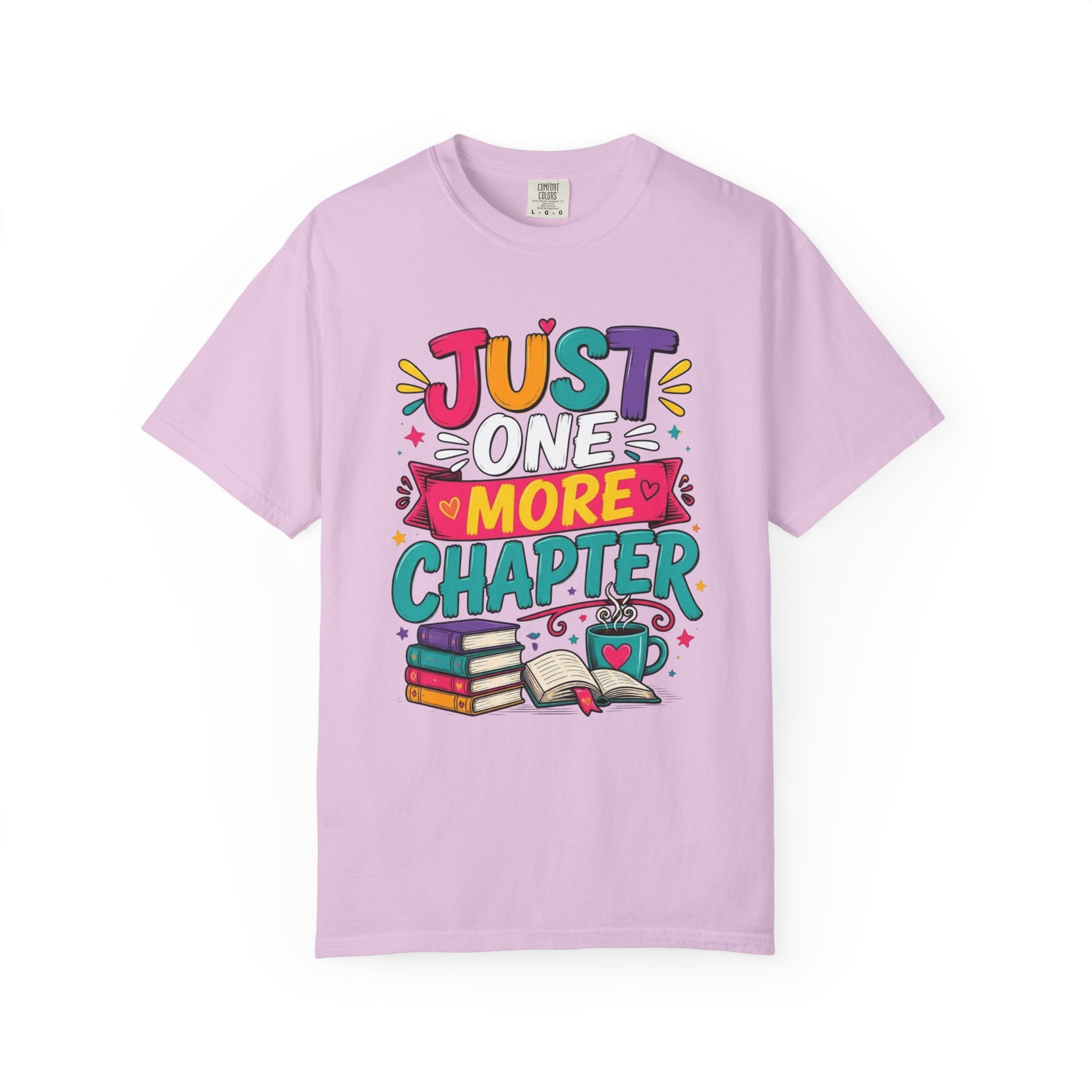 T-Shirt  Just One More Chapter Book Lover Graphic Tee