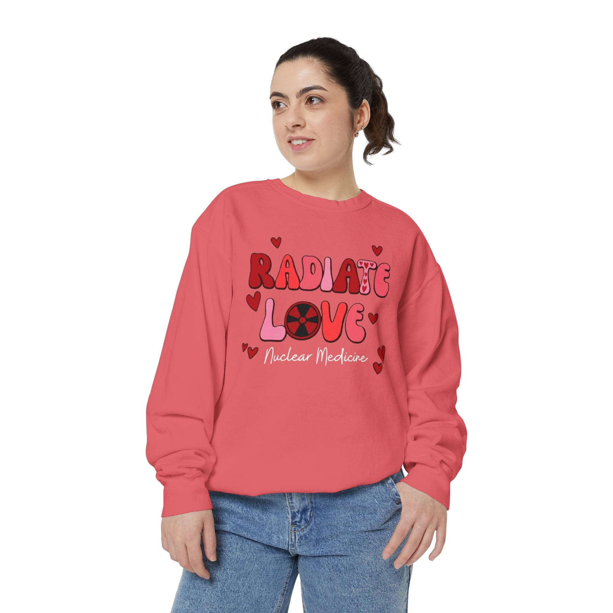 Radiate Love Sweatshirt Nuclear Medicine Crewneck