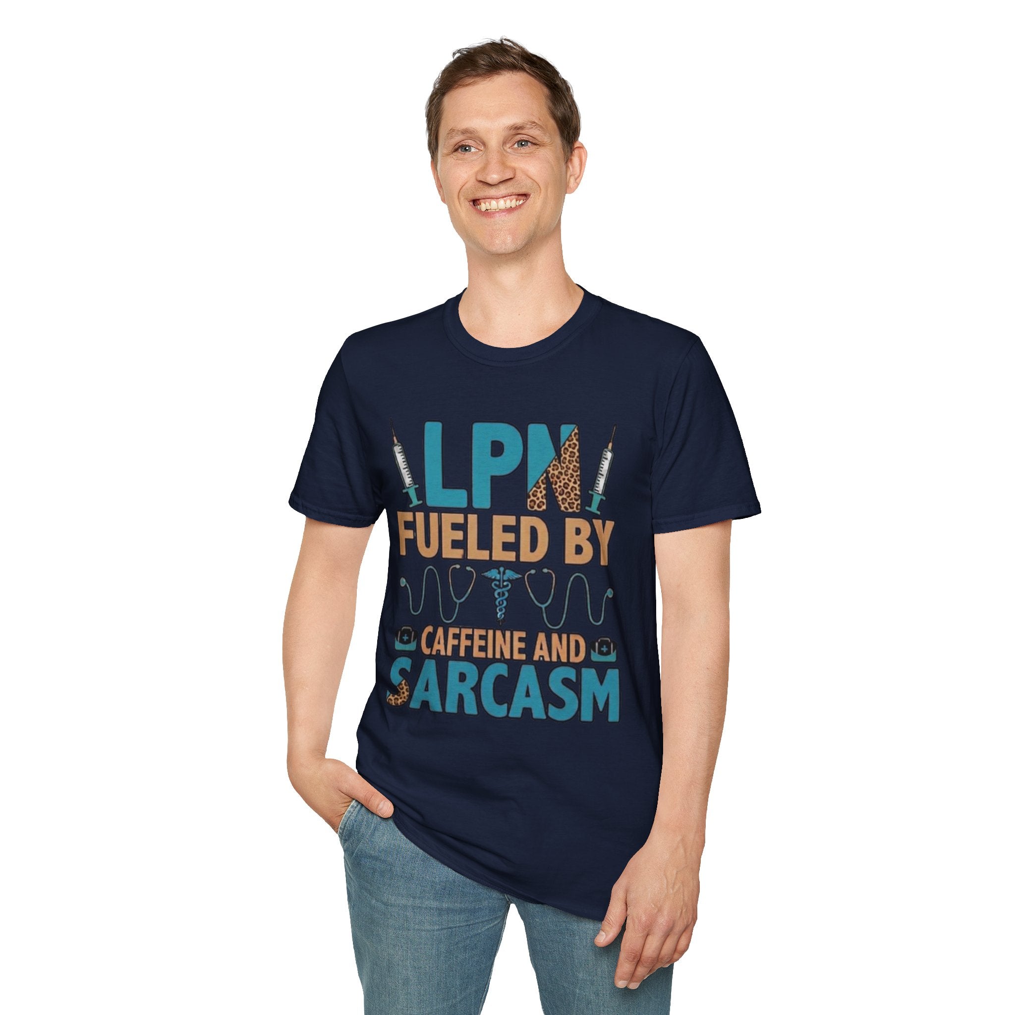 LPN Fueled By Caffeine & Sarcasm T‑Shirt