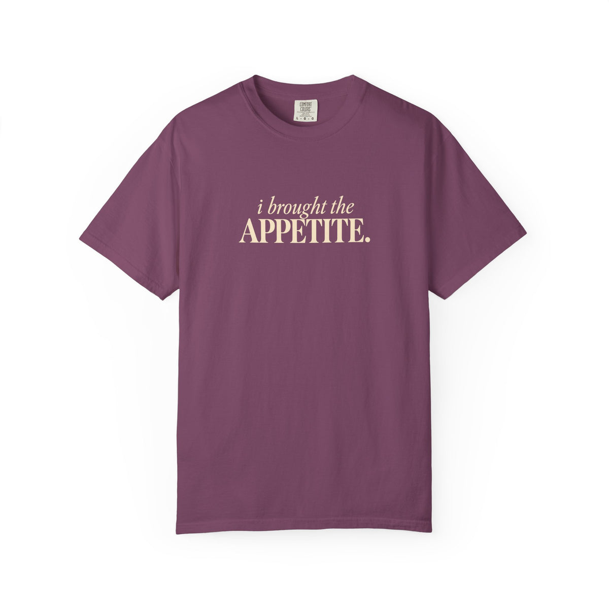 I Brought the Appetite Tee shirt |Thanksgiving Couple Collection