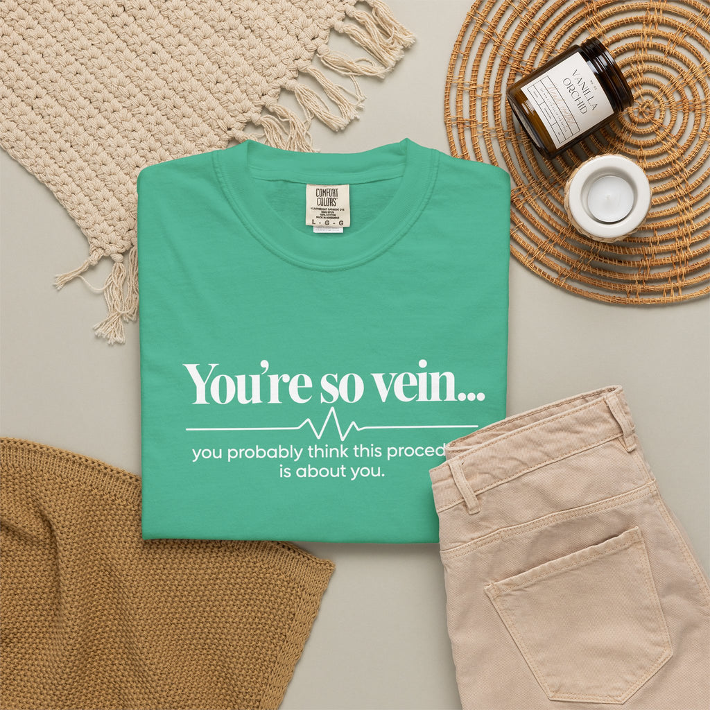 You're So Vein Shirt, Funny Nurse Shirt, Phlebotomist Gift, IV Nurse Tee, Medical Humor Shirt, Healthcare Worker Gift, Nurse Appreciation