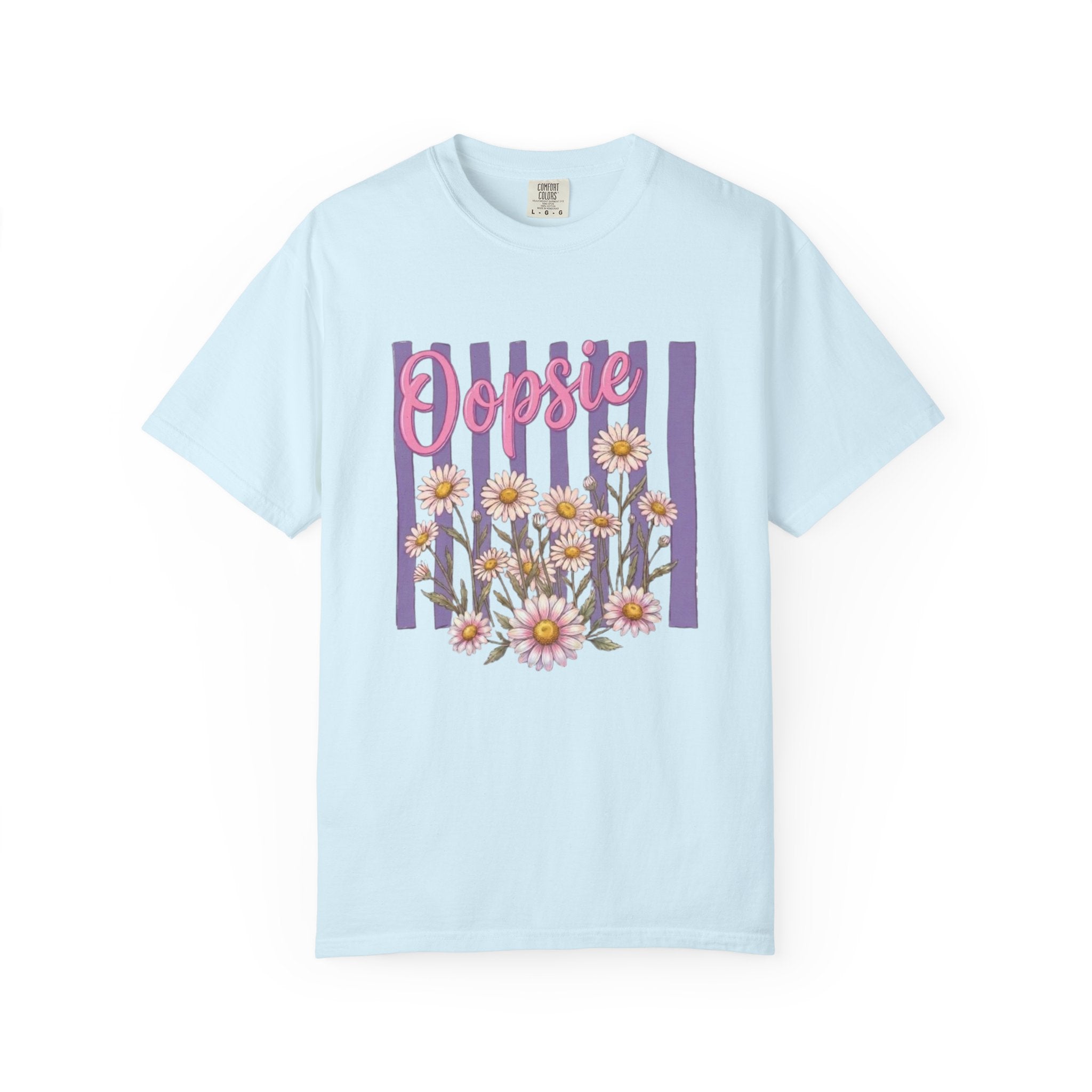 Daisy Striped Oopsie Tee Shirt