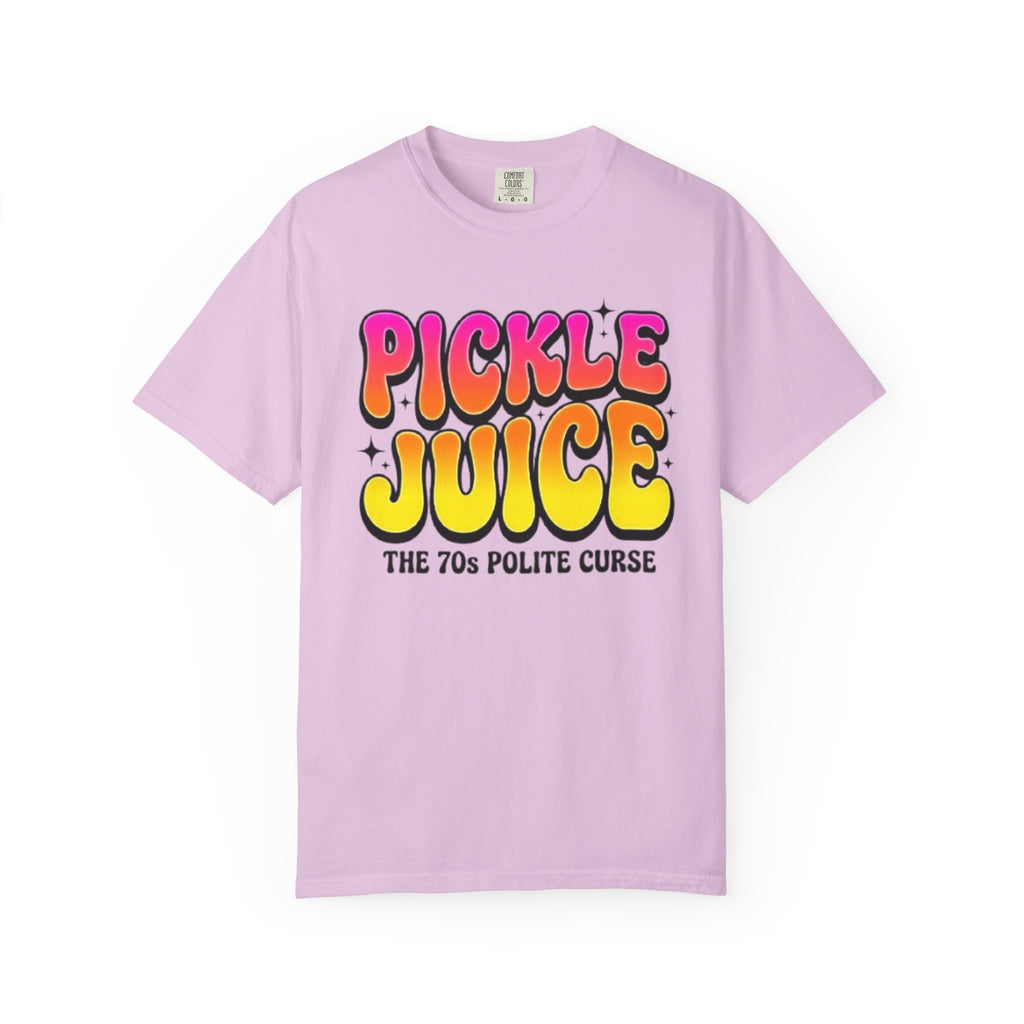 Pickle Juice Retro T-Shirt The 70s Polite Curse Vintage Graphic Tee