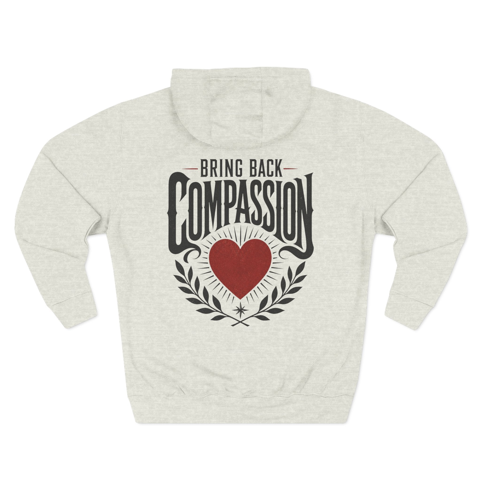 Bring Back Compassion Hoodie Change Starts With You Plant Care Graphic