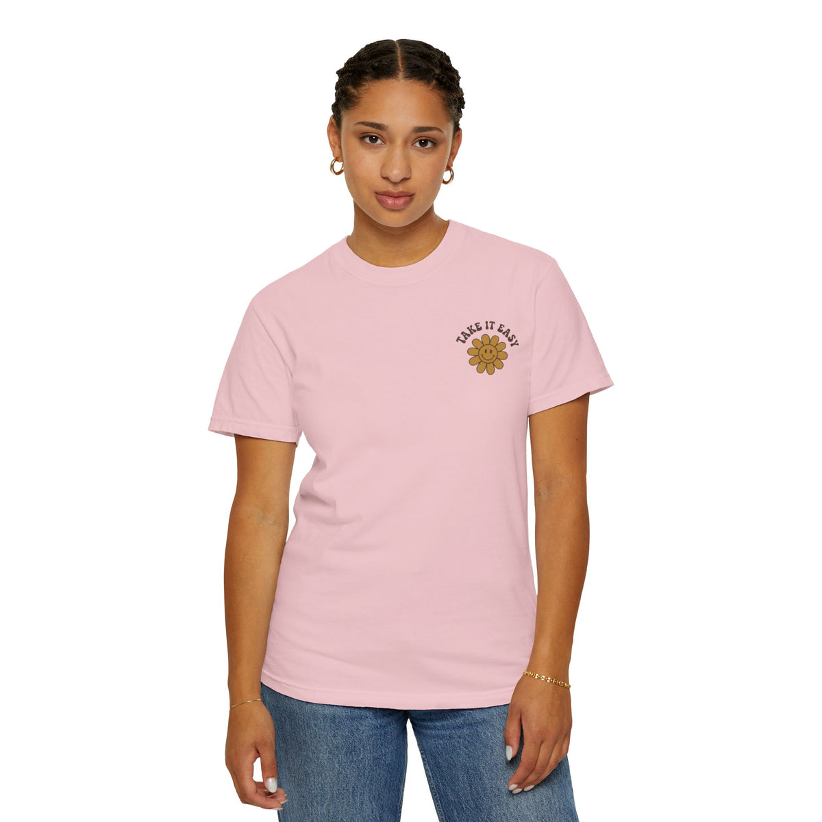 Its Just a Bad Day Not a Bad Life T-Shirt Retro Positive Sunflower Tee