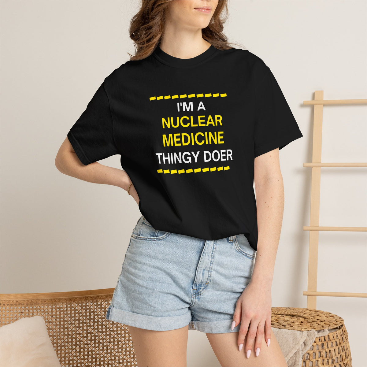Nuclear Medicine Thingy Doer TShirt Funny Tech Medical Radiology Tee