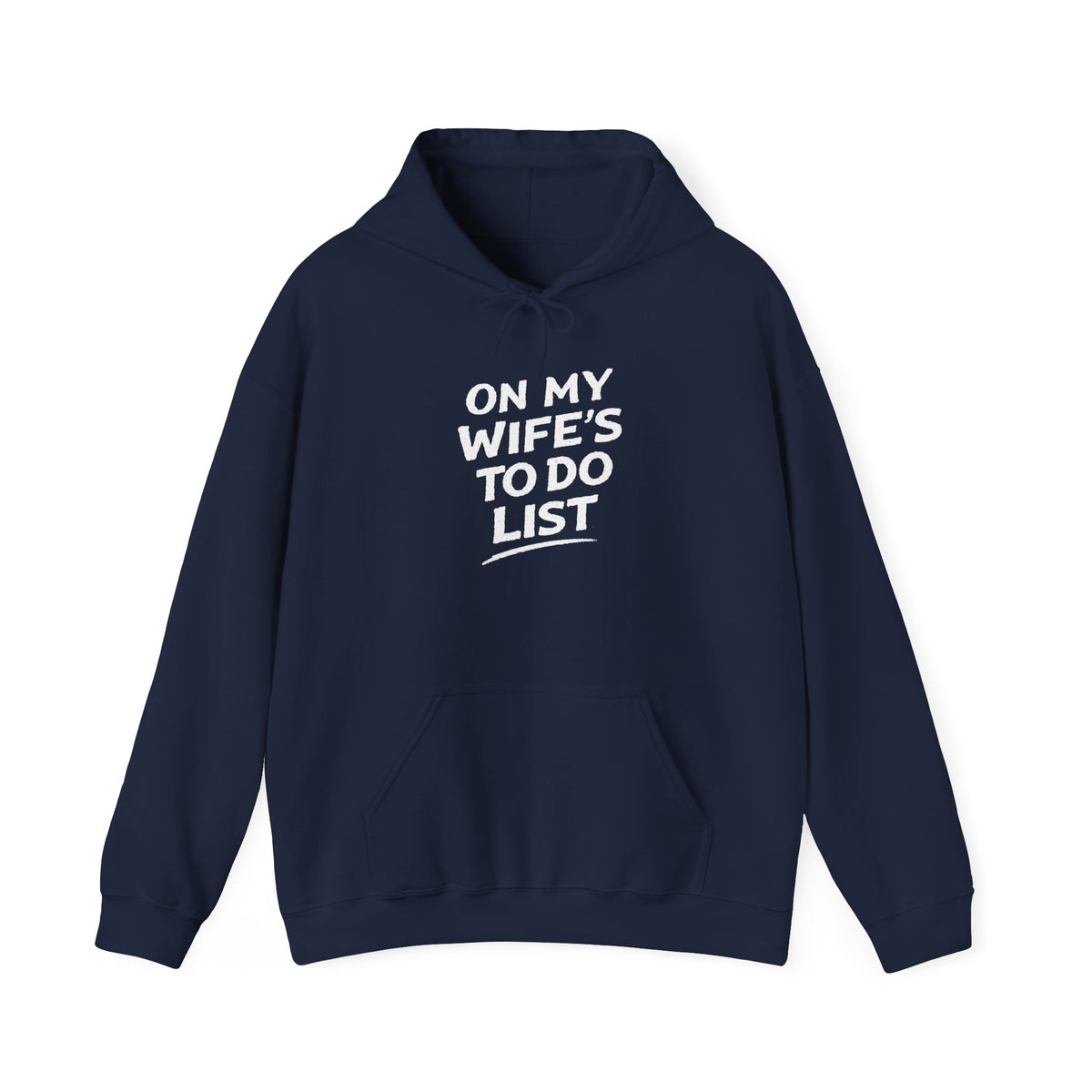 Hoodie On My Wifes To Do List Funny Couples Graphic Hoodie