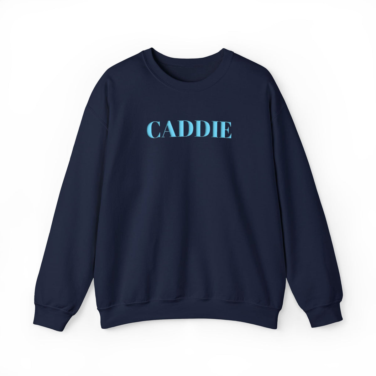 Caddie Sweatshirt, Golf Caddie Gift, CADDIE Puff Print Crewneck, Golf Sweatshirt, Golf Lover Gift, Country Club Sweatshirt, Golf Gift