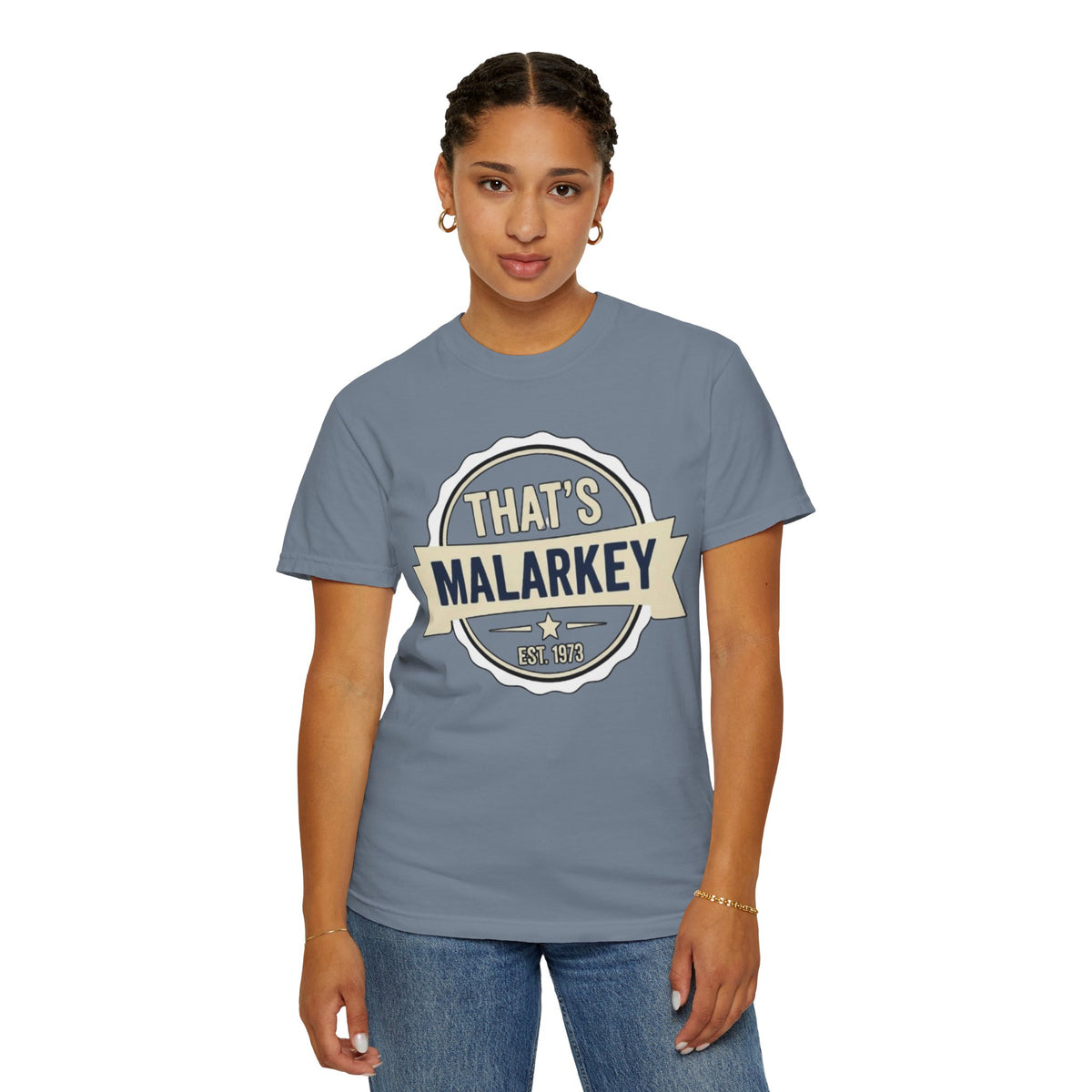 That’s Malarkey T-Shirt Vintage Badge Graphic Tee