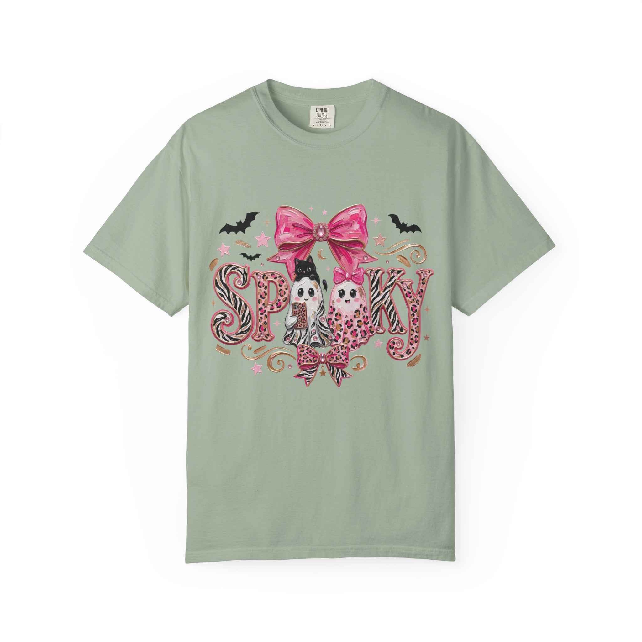Spooky Pink Skull Tee
