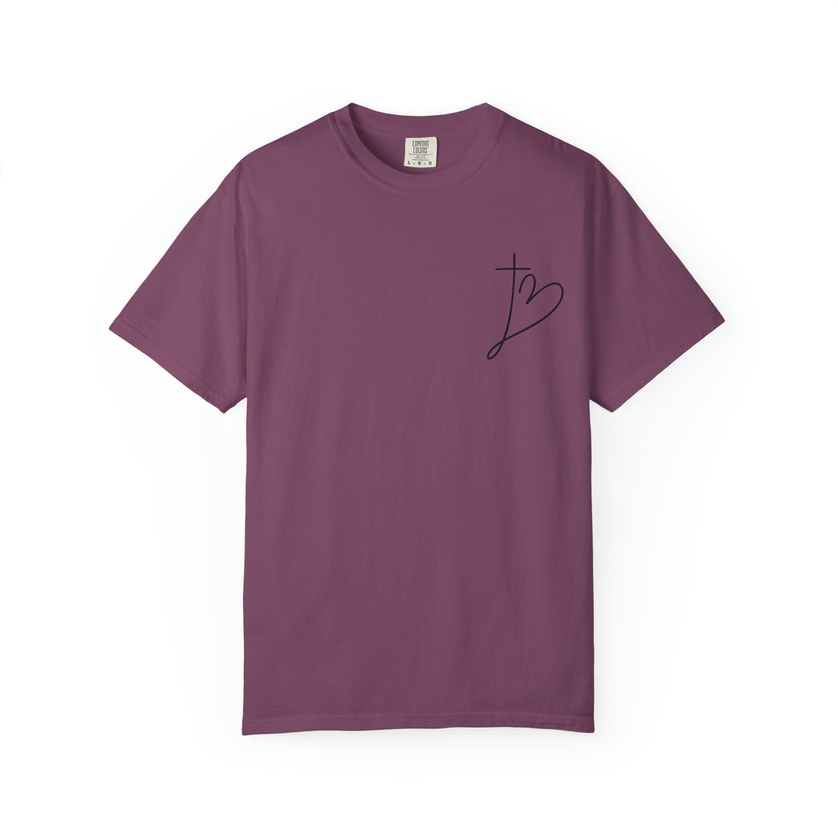 T-Shirt  Stronger Than the Storm Script Chest and Back Tee