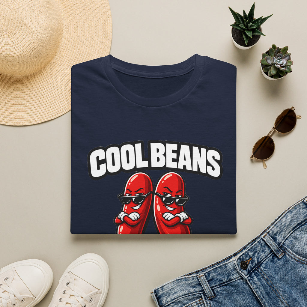 Cool Beans T‑Shirt — Retro Cartoon Funny Graphic Tee