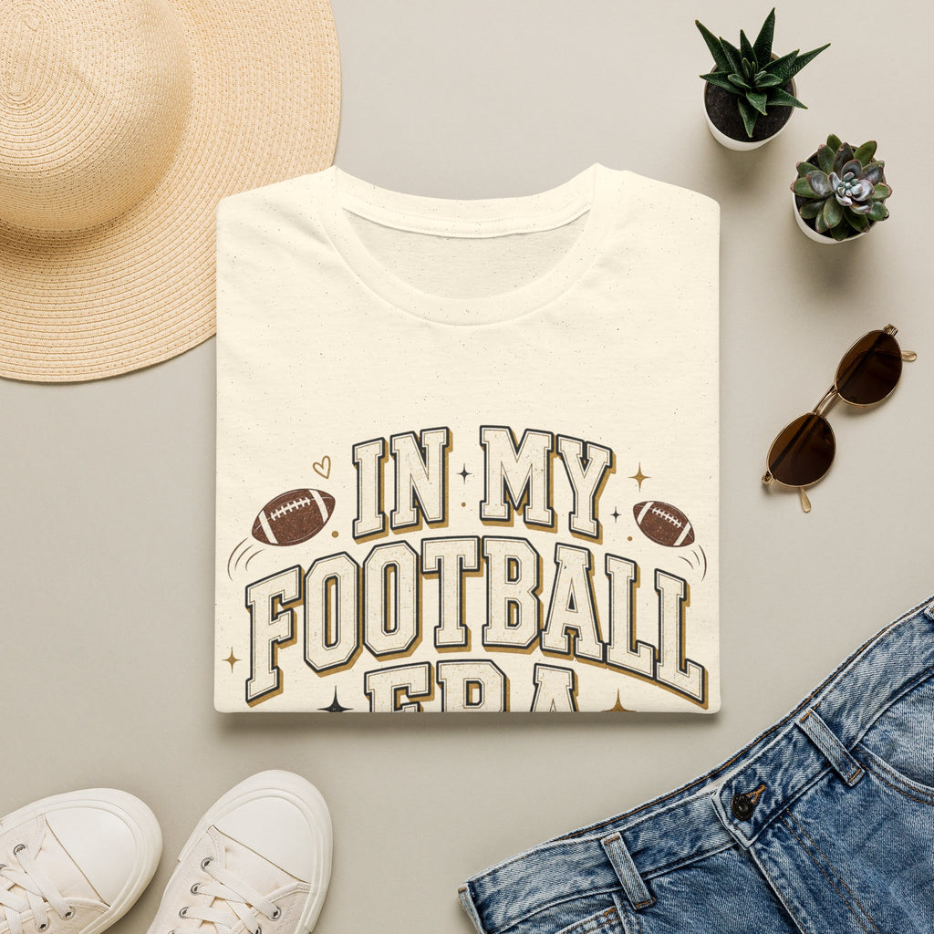 Football Era T Shirt In My Football Era Vintage Fan Tee