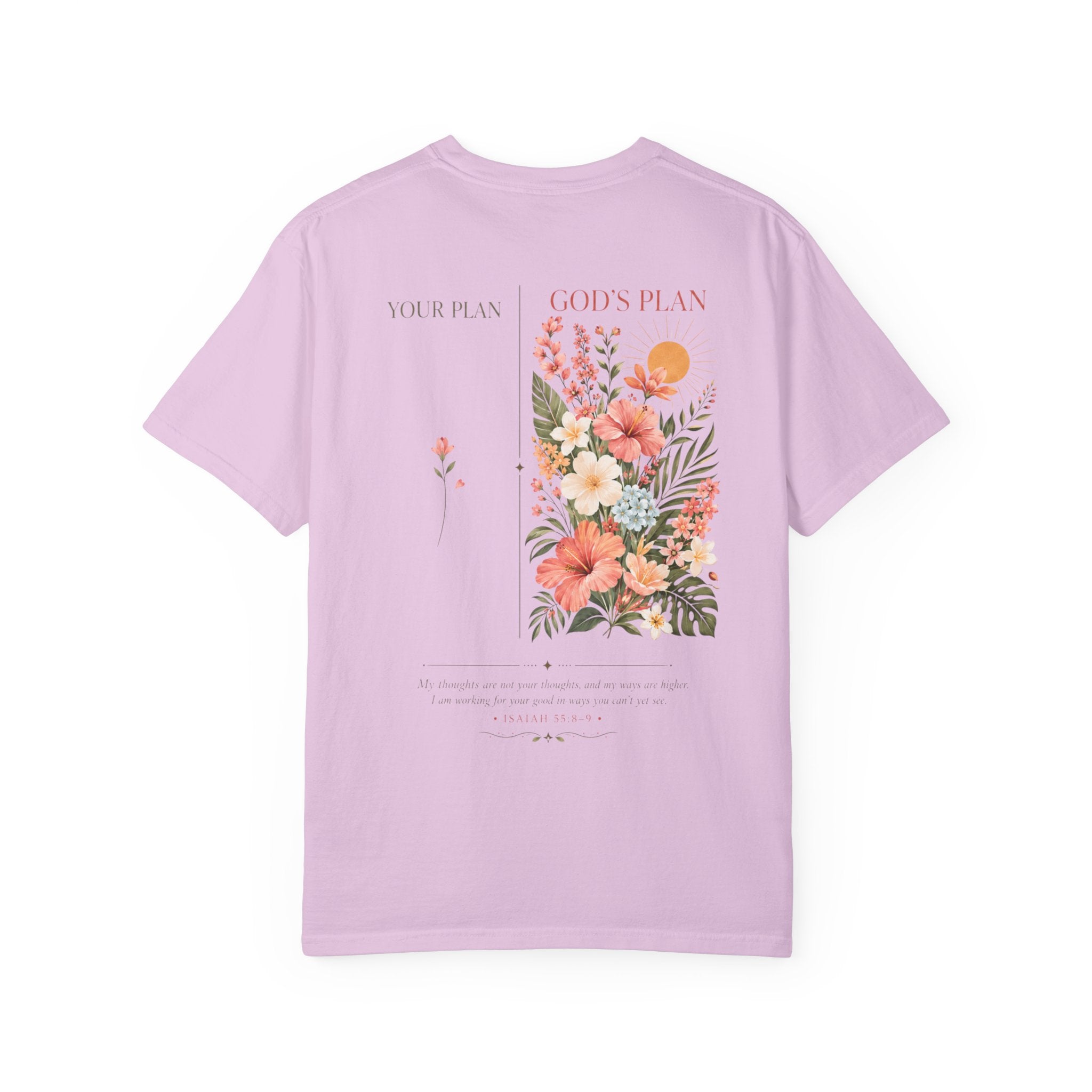 God's Plan Floral T Shirt