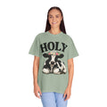 Holy Cow Floral Crown T Shirt