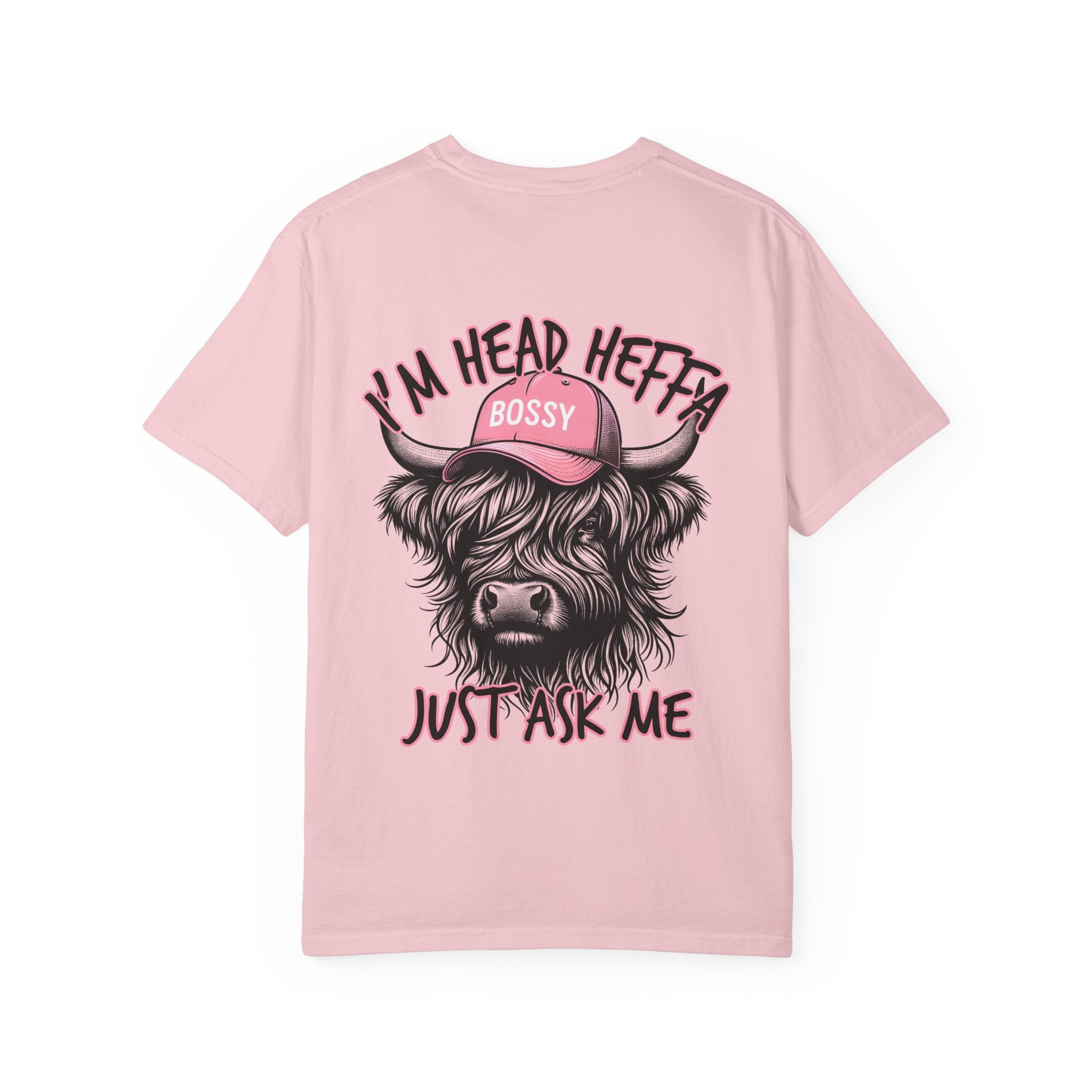 I'm Head Heffa T Shirt Highland Cow Bossy Graphic Tee