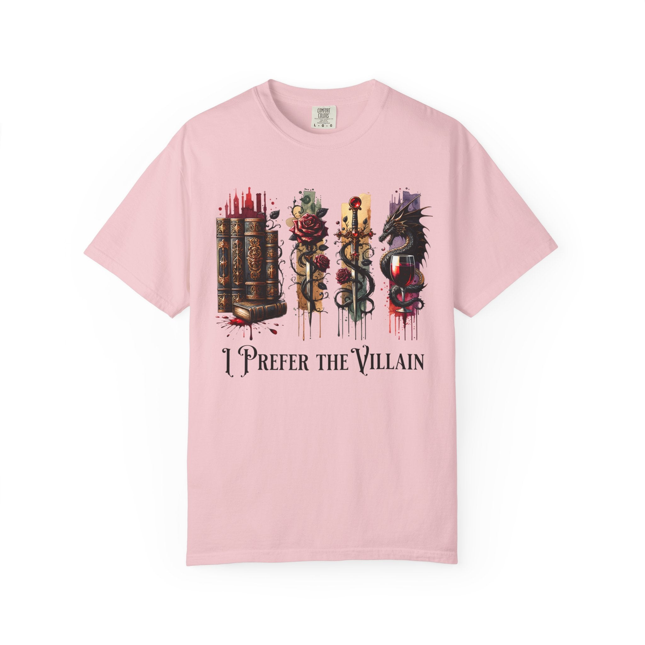 Villainous Icons Graphic T Shirt I Prefer the Villain