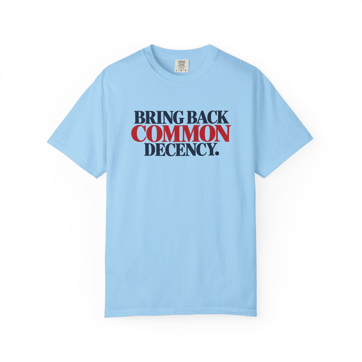 Bring Back Common Decency Shirt, Kindness Matters T-Shirt, Comfort Colors Patriotic Tee, Unity Shirt, Positive Message Graphic Tee