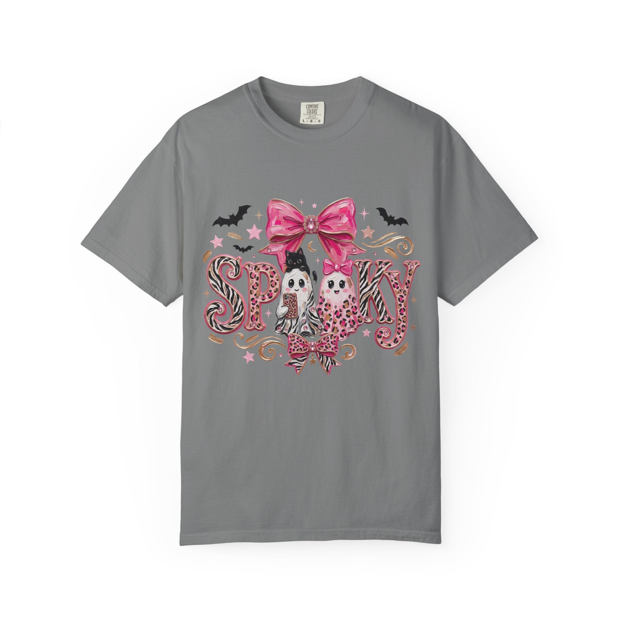 Spooky Pink Skull Tee