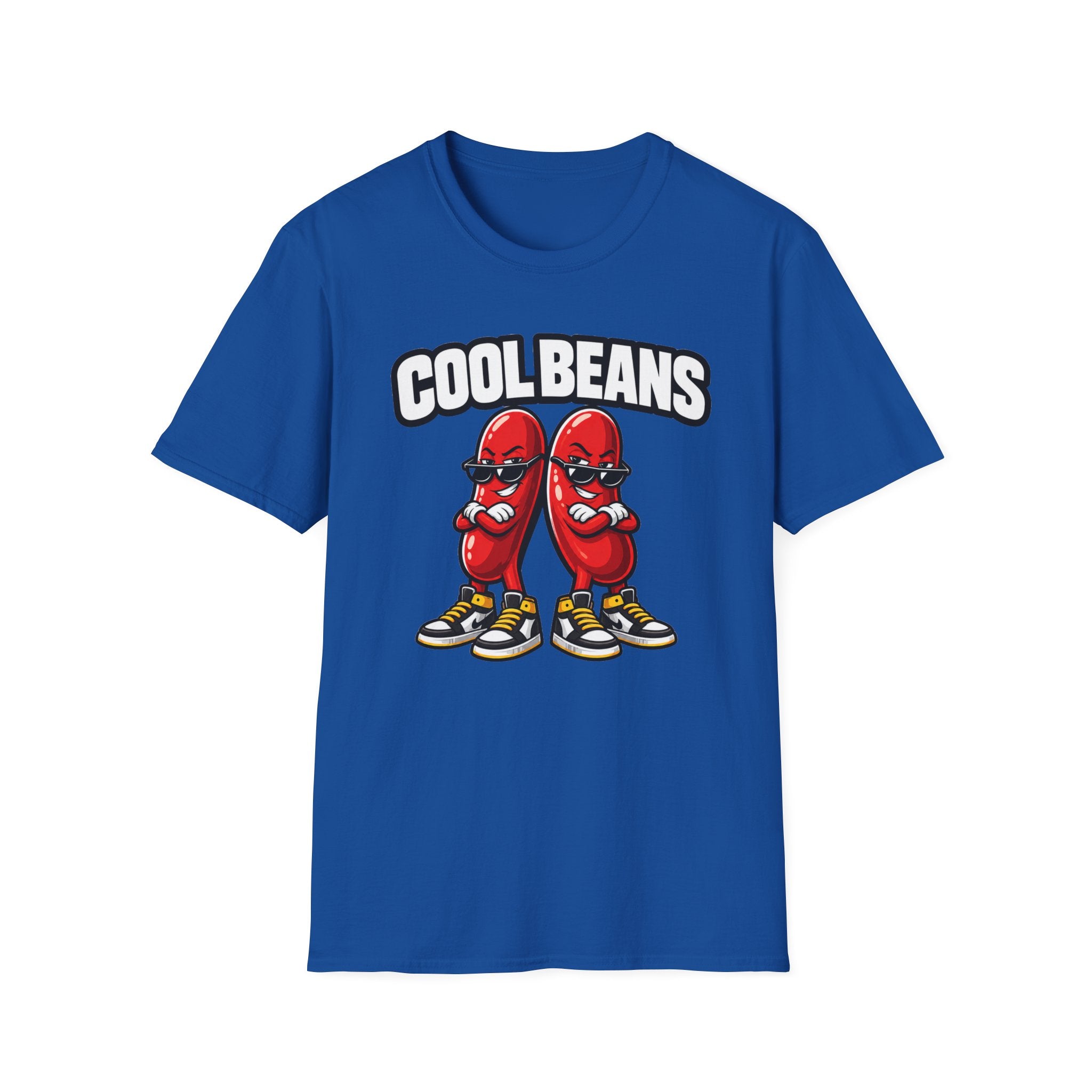 Cool Beans T‑Shirt — Retro Cartoon Funny Graphic Tee