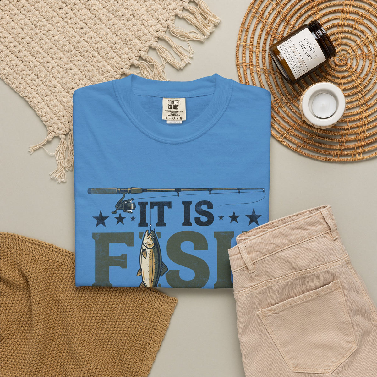 It Is Fish O Clock T Shirt Fishing Graphic Tee